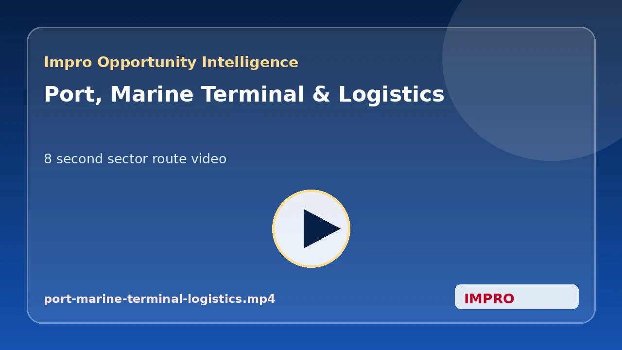 Port, Marine Terminal & Logistics video thumbnail
